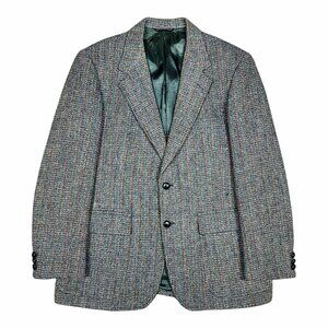 Hardwick Clothes x Harris Tweed Basketweave Wool Sport Coat 42R